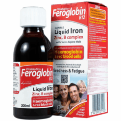 Siro Vitabiotics Feroglobin B12 LIQUID bổ sung sắt, hỗ trợ khả năng tạo máu (lọ 200ml)