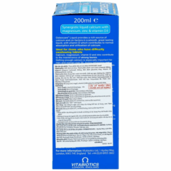 Siro Vitabiotics Osteocare Liquid chắc xương khoẻ khớp bổ sung canxi khoáng chất (lọ 200ml)