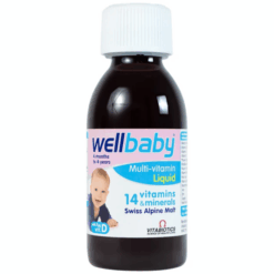 Siro Vitabiotics Wellbaby Multi-Vitamin Liquid bổ sung vitamin khoáng chất cho trẻ