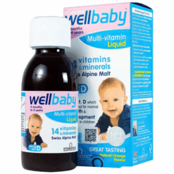 Siro Vitabiotics Wellbaby Multi-Vitamin Liquid bổ sung vitamin khoáng chất cho trẻ