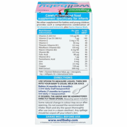 Siro Vitabiotics Wellbaby Multi-Vitamin Liquid bổ sung vitamin khoáng chất cho trẻ
