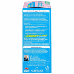 Siro Vitabiotics Wellbaby Multi-Vitamin Liquid bổ sung vitamin khoáng chất cho trẻ