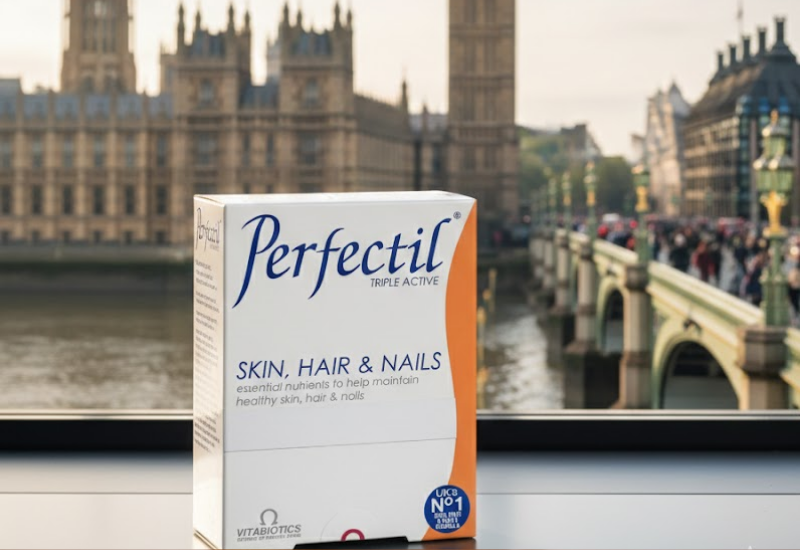 Viên Uống Vitabiotics Perfectil Skin Hỗ trợ làm đẹp da, tóc, móng