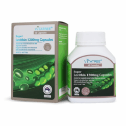 TPBVSK Super Lecithin 1200mg Capsules Vitatree hỗ trợ chức năng gan (Lọ 60 viên)