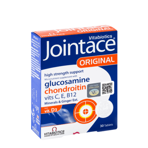 Viên Uống Vitabiotics Jointace bổ sung Glucosamin, Chondroitin, vitamin và khoáng chất