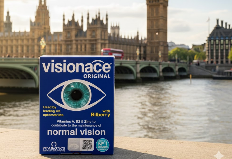 Visionace Original Vitabiotics hỗ trợ toàn diện cho sức khỏe đôi mắt