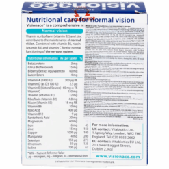 Visionace Original Vitabiotics hỗ trợ toàn diện cho sức khỏe đôi mắt