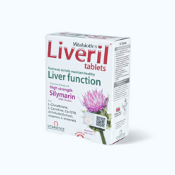 Viên uống Vitabiotics Liveril hỗ trợ giải độc gan (hộp 30 viên)