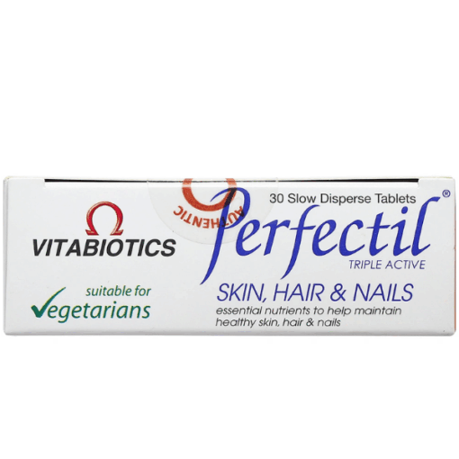 Viên Uống Vitabiotics Perfectil Skin Hỗ trợ làm đẹp da, tóc, móng