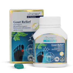 TPBVSK Vitatree Gout Relief Hỗ trợ giảm triệu chứng gout và viêm khớp (chai 100 viên)
