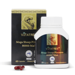 TPBVSK Vitatree Mega Sheep Placenta 80000 Max hỗ trợ làm trẻ hoá da (hũ 60 viên)