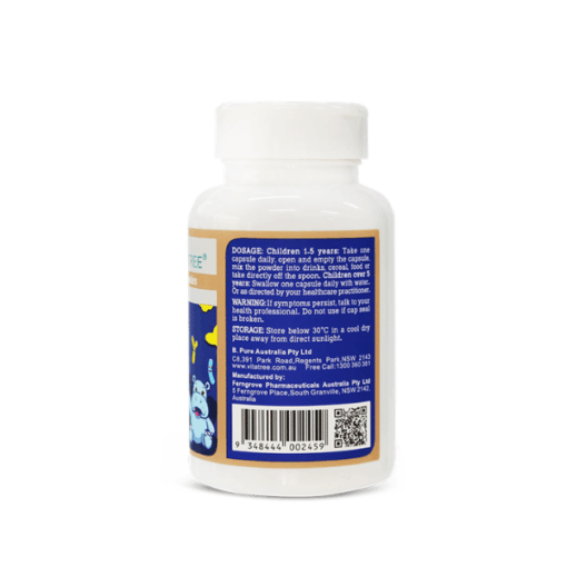 Vitatree Probiotics for Kids hỗ trợ sức khoẻ hệ vi sinh đường ruột cho trẻ nhỏ