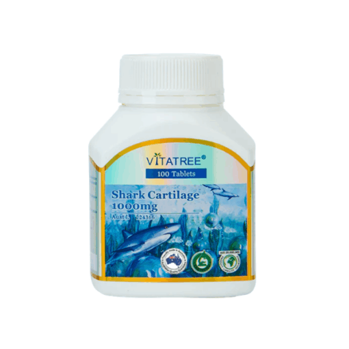 TPBVSK Vitatree Shark Cartilage 1000mg hỗ trợ duy trì sức khoẻ (hộp 100 viên)