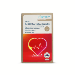 Vitatree Ultra Co Q10 Max 150mg hỗ trợ giảm nguy cơ xơ vữa động mạch