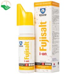 Xịt mũi nano bạc ion Fujisalt hỗ trợ làm sạch, giảm viêm, sưng đỏ, phòng ngừa sổ mũi (chai 70ml)