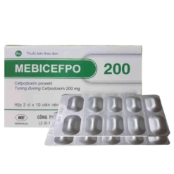 Thuốc Mebicefpo 200 điều trị nhiễm khuẩn