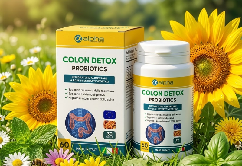 Viên uống Colon Detox Probiotics hỗ trợ tăng cường tiêu hóa và cải thiện đại tràng (Hộp 60 viên)