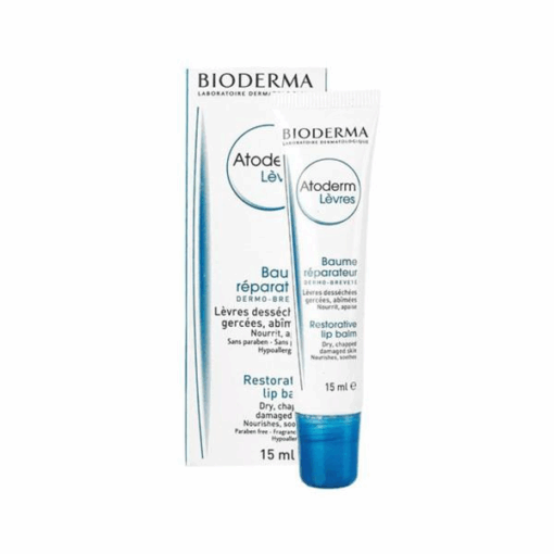Kem dưỡng ẩm Bioderma Atoderm Baume Lèvres (Hũ 15ml)