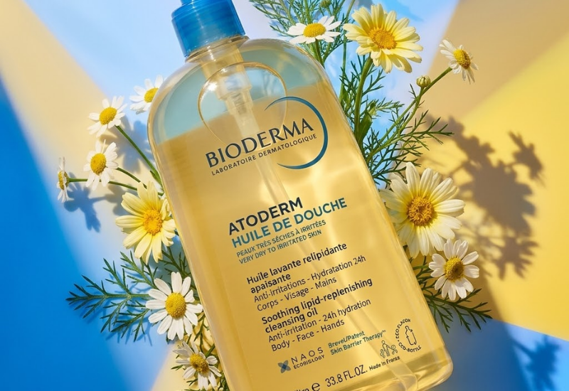 Dầu Tắm Cho Da Nhạy Cảm Bioderma Atoderm Huile de Douche (chai 1l)