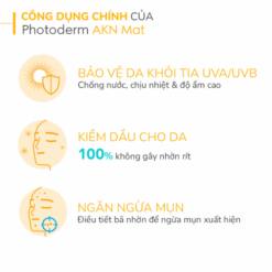 Kem chống nắng Bioderma Photoderm AKN Mat SPF30 (tuýp 40ml)