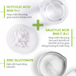 Bioderma Sébium Gel Moussant Actif tẩy tế bào chết, giảm mụn và thông thoáng lỗ chân lông ( Tuýp 200ml)