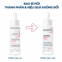 Bioderma Sensibio Defensive Serum Cấp ẩm sâu, cải thiện tình trạng da khô (lọ 30ml)