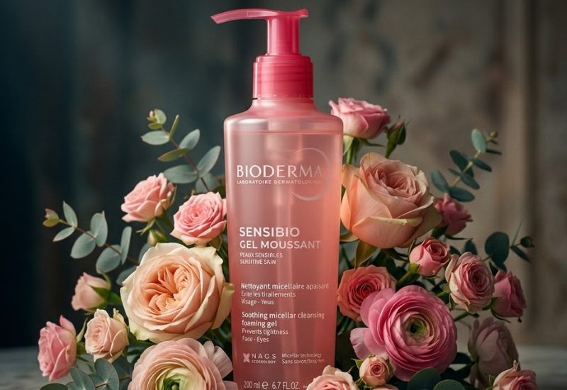 Bioderma Sensibio Gel Moussant làm sạch toàn diện cho da nhạy cảm (chai 200ml)