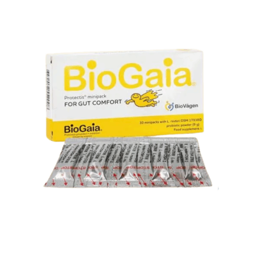 BioGaia Minipack bổ sung vi khuẩn có lợi cho đường tiêu hóa (30 gói)