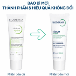Kem dưỡng ẩm Bioderma Sébium Hydra (lọ 40ml)