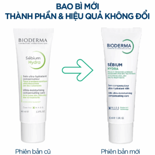 Kem dưỡng ẩm Bioderma Sébium Hydra (lọ 40ml)