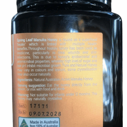 Mật Ong Manuka Honey MGO 20+ SpringLeaf (Hũ 500g)