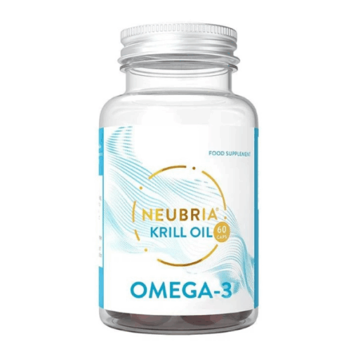 Viên uống Neubria Krill Omega-3 Fish Oil Supplement Neubria Hộp 60 viên