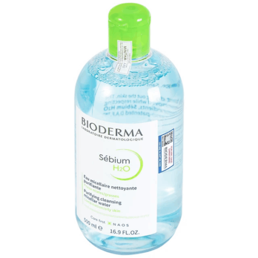 Nước tẩy trang Bioderma Sébium H2O loại bỏ hiệu quả bụi bẩn, bã nhờn (chai 500ml)