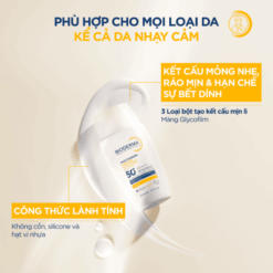 Kem chống nắng Photoderm XDefense Ultra Fluid SPF50+ PA++++ (không màu) Bioderma (Tuýp 40ml)