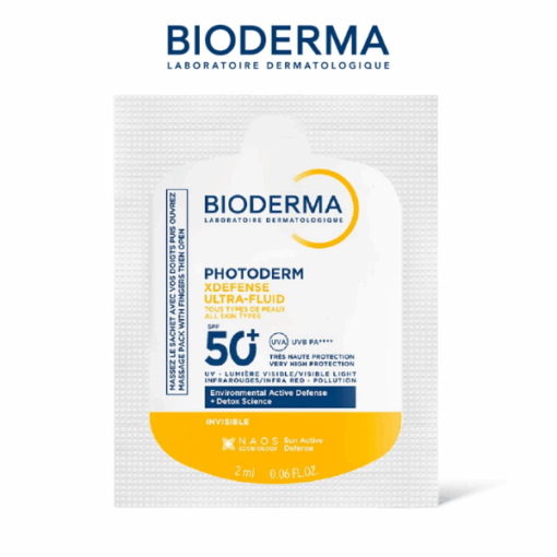 Kem chống nắng Photoderm XDefense Ultra Fluid SPF50+ PA++++ (không màu) Bioderma (Tuýp 40ml)
