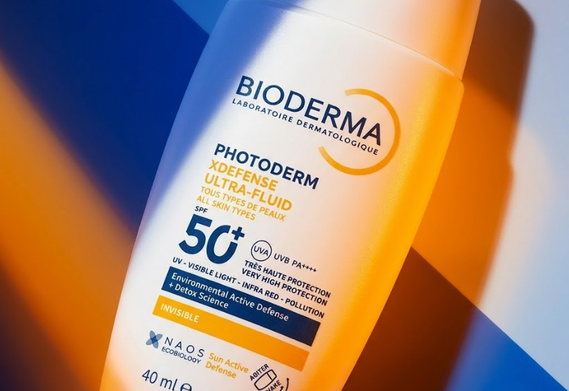Kem chống nắng Photoderm XDefense Ultra Fluid SPF50+ PA++++ (không màu) Bioderma (Tuýp 40ml)