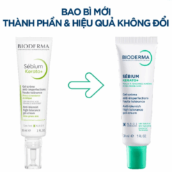 Kem dưỡng trị mụn Sébium Kerato+ Bioderma (Tuýp 30ml)