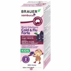 Siro Black ElderBerry Cold And Flu Forte hỗ trợ giảm các triệu chứng ho sổ mũi do cảm (chai 100ml)