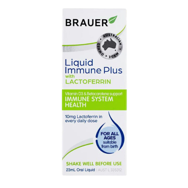 Siro Liquid Immune Plus With Lactoferrin hỗ trợ tăng đề kháng (chai 23ml)