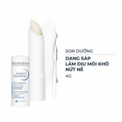 Son dưỡng môi Bioderma Atoderm Stick Lèvres dưỡng ẩm môi tức thì (thỏi 4g)