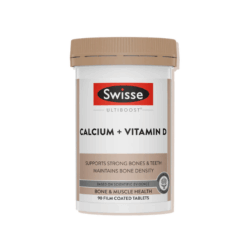 Viên uống Swisse Ultiboost Calcium + Vitamin D (Hộp 90 viên)