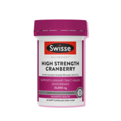 Viên uống Swisse Ultiboost High Strength Cranberry (Hộp 30 viên)