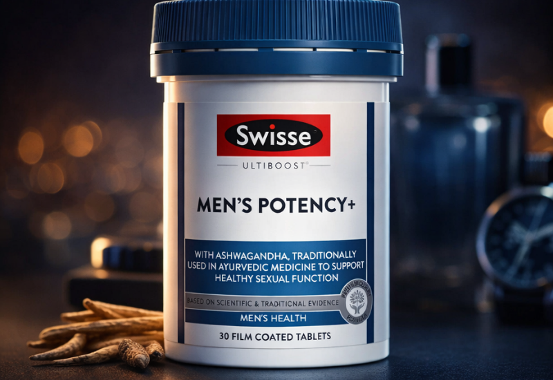Viên uống Swisse Ultiboost Men's Potency+ (Hộp 60 viên)