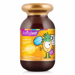 Viên Kẹo Aussie Kids Gummy Lutein+ Pineapple Mango SpringLeaf Hỗ trợ phát triển thị lực cho bé (Hộp 60 viên)