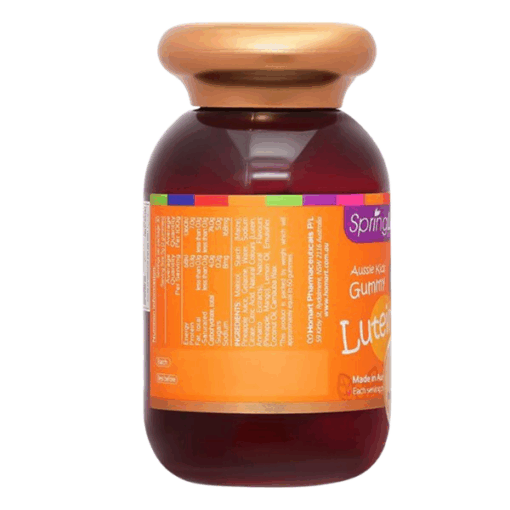 Viên Kẹo Aussie Kids Gummy Lutein+ Pineapple Mango SpringLeaf Hỗ trợ phát triển thị lực cho bé (Hộp 60 viên)