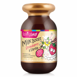 Viên Kẹo Sữa Milk Boost Strawberry & Vanilla SpringLeaf (Hộp 150 viên)