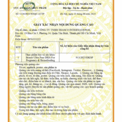 Viên uống Brauer Ultra Pure DHA For Pregnancy and Breastfeeding hỗ trợ tăng cường sức khoẻ phụ nữ mang thai và cho con bú (Hộp 60 viên)