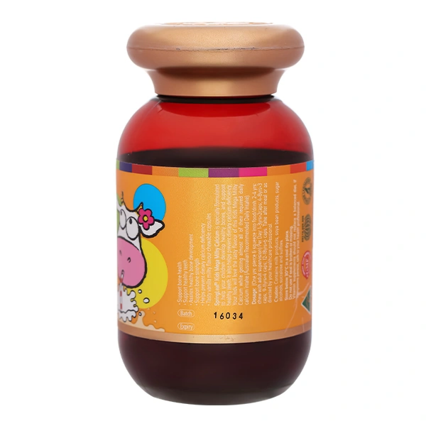 Viên Uống Canxi Sữa SpringLeaf Cho Bé Hỗ trợ bổ sung canxi thiết yếu (Hũ 120 viên)