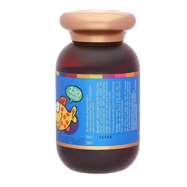 Viên Uống Dầu Cá SpringLeaf Dành Cho Bé 750mg (120 viên)