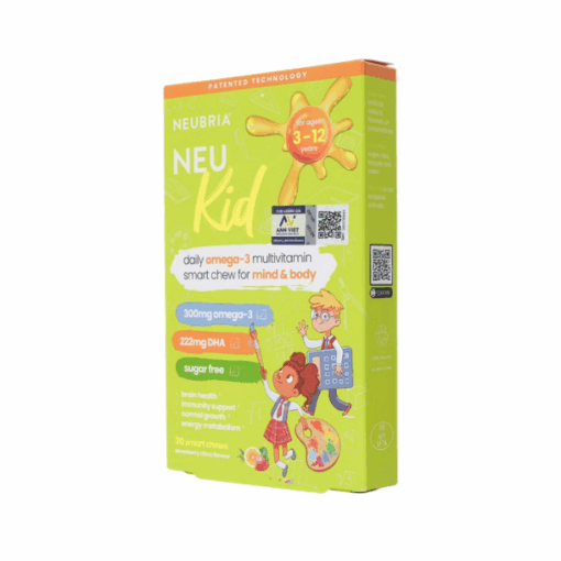 Viên uống Neu Kid Multivitamin Plus Omega-3 (Hộp 30 viên)